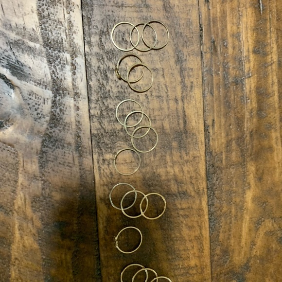 Gold ring set - Picture 6 of 6